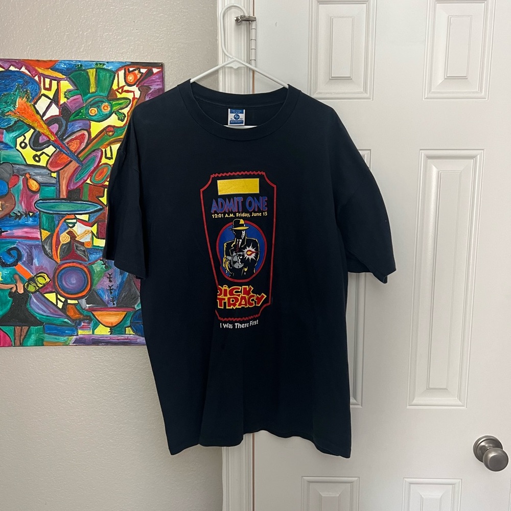 Dick Tracy Admission T-Shirt Vintage